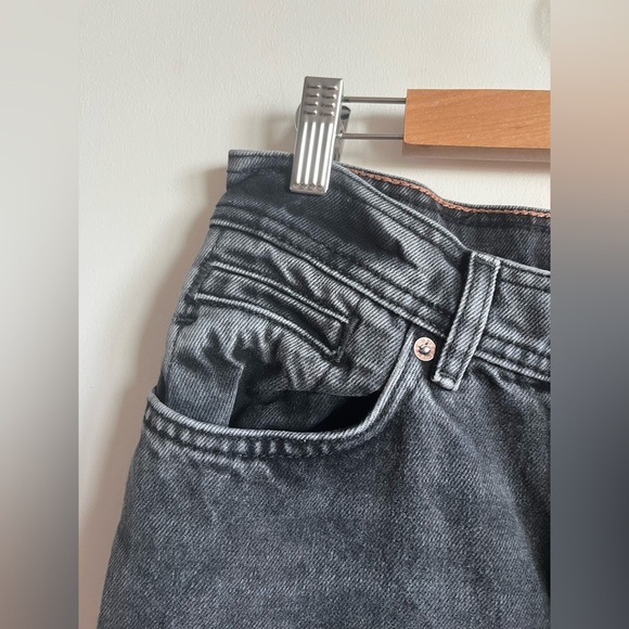 Free People We The Free Xena Slim Straight Jeans in Dark Night - Picture 8 of 14